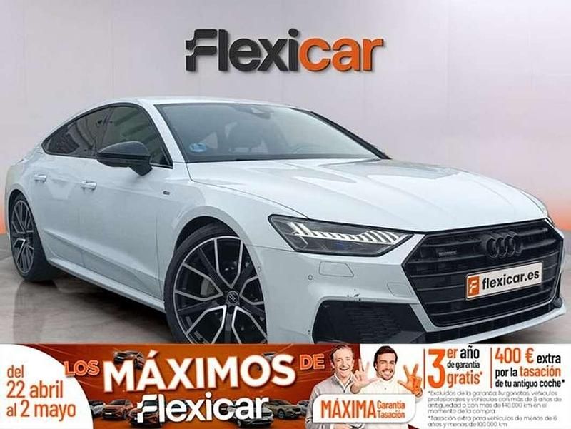 Usado Audi A7 Premium 231 CV (169 kW) 2021 Blanco Berlina