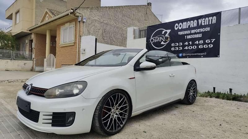 Usado VW Golf Cabriolet GTI 211 CV (155 kW) 2012 Blanco Descapotable