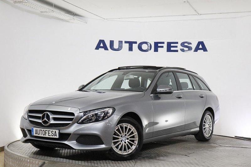 Gris Usado 2015 Mercedes C180 Berlina | 14.750 € - Imagen 1/4