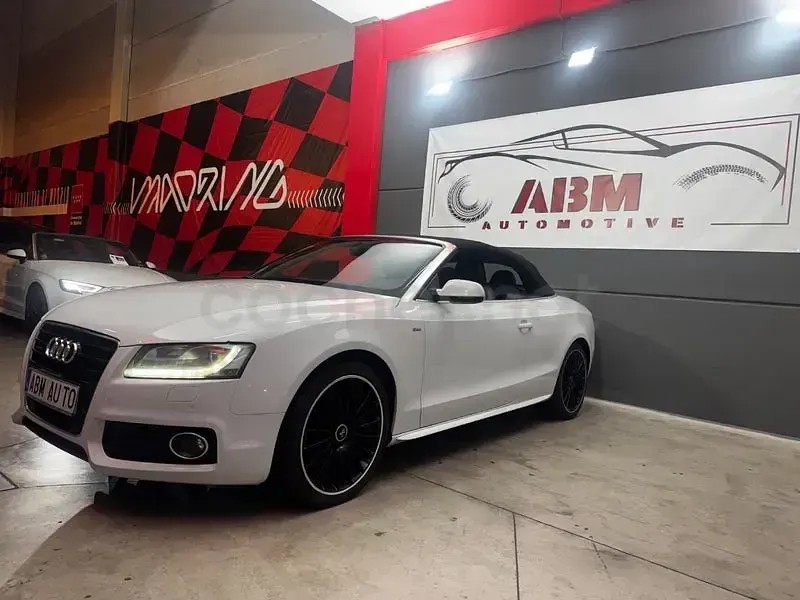 Usado Audi A5 Cabriolet 240 CV (176 kW) 2011 Blanco Descapotable