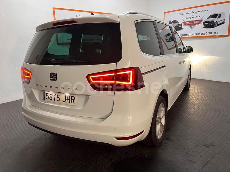 Usado Seat Alhambra Style Plus 184 CV (135 kW) 2015 Blanco Monovolumen