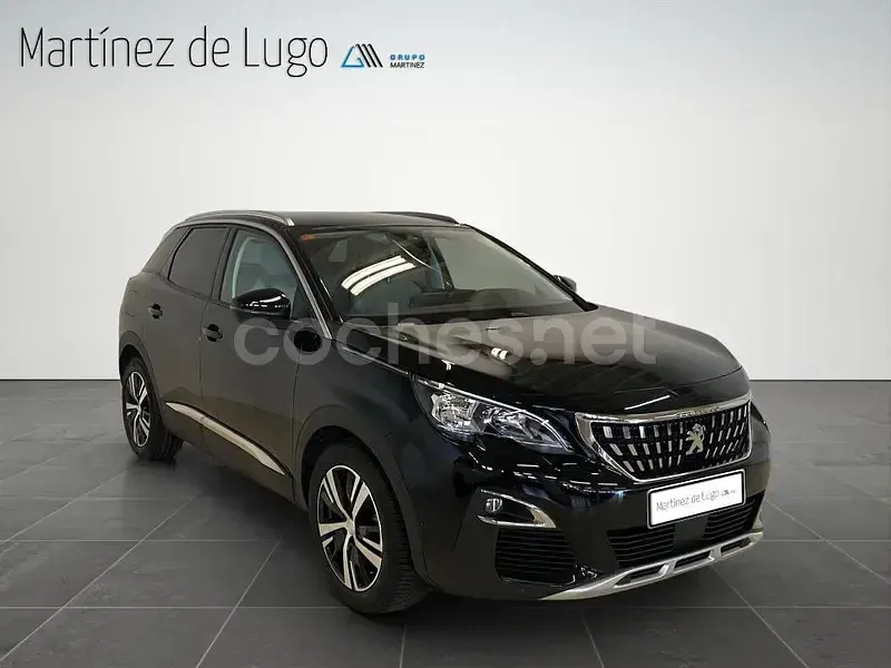 Usado Peugeot 3008 Allure 130 CV (95 kW) 2018 Negro SUV