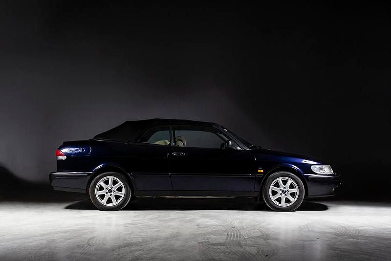 Usado Saab 9-3 130 CV (95 kW) 1998 Azul Descapotable