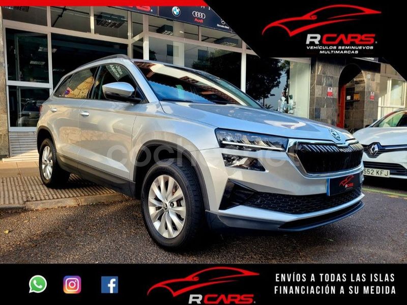 Blanco Usado 2024 Skoda Karoq Ambition SUV | 26.990 € (Precio justo) - Imagen 1/4