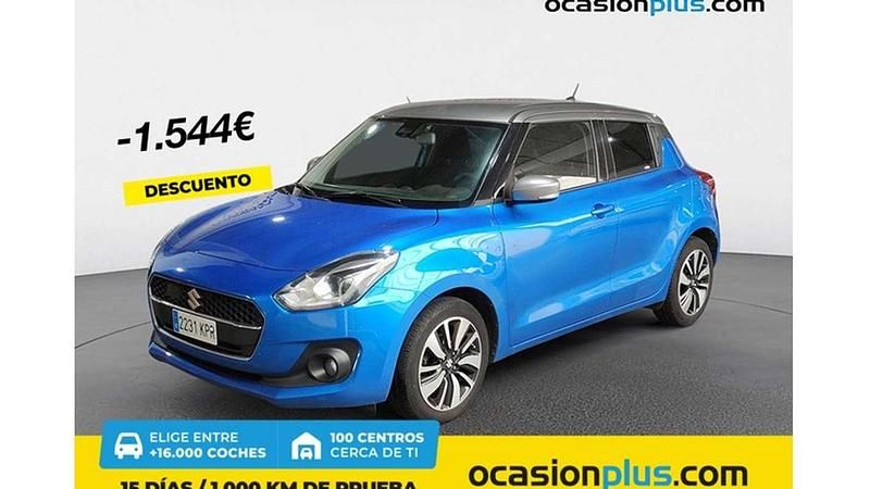 Azul Usado 2018 Suzuki Swift GLX Utilitario | 15.446 € (Precio justo) - Imagen 1/4
