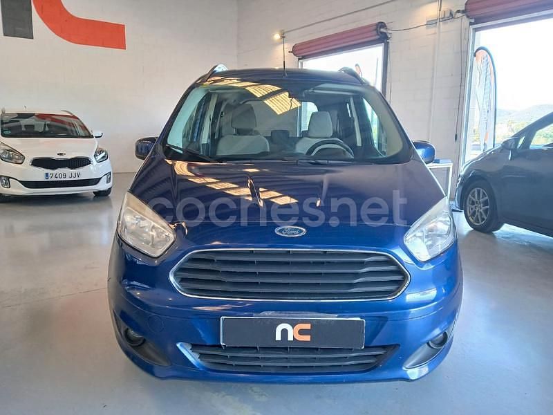 Azul Usado 2015 Ford Tourneo Courier Titanium Monovolumen | 8900 € (Precio justo) - Imagen 1/4