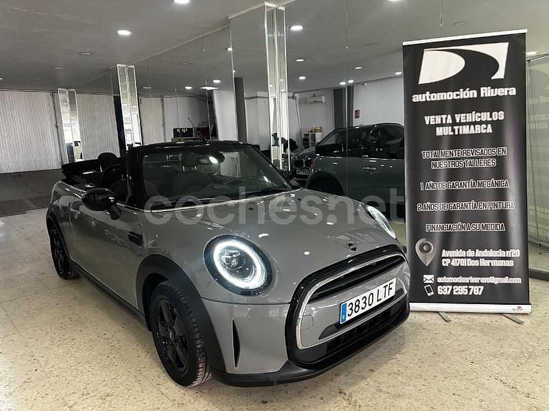 Gris / plata Usado 2021 Mini One Cabriolet Descapotable | 21.900 € (Precio justo) - Imagen 1/4