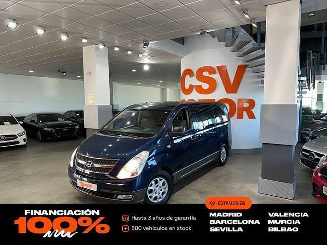 Azul Usado 2010 Hyundai H-1 Monovolumen | 9950 € - Imagen 1/4