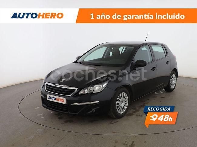 Negro Usado 2015 Peugeot 308 Access Berlina | 9399 € (Precio justo) - Imagen 1/3