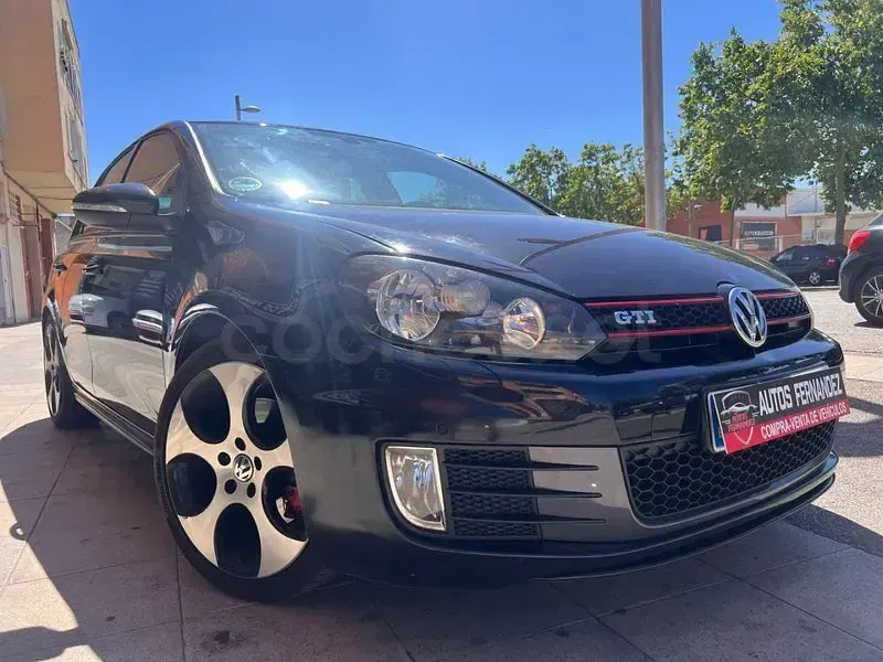 Usado VW Golf VI GTI 210 CV (154 kW) 2010 Negro Utilitario
