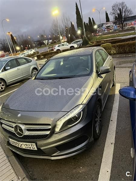 Gris / plata Usado 2015 Mercedes A200 AMG line Berlina | 17.200 € (Precio justo) - Imagen 1/4