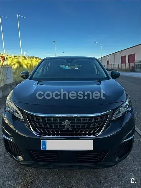 Usado Peugeot 3008 Active 130 CV (95 kW) 2019 Azul SUV
