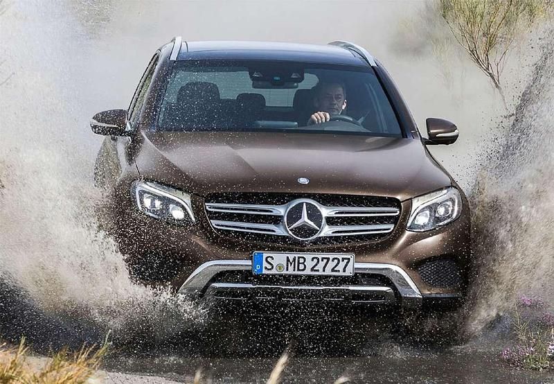 Beige Usado 2021 Mercedes GLC220 SUV | 30.590 € (Super precio) - Imagen 1/4