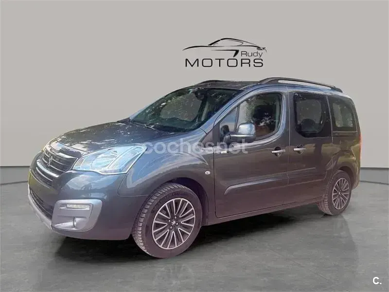Usado Peugeot Partner Tepee Outdoor 100 CV (73 kW) 2015 Gris / plata Monovolumen