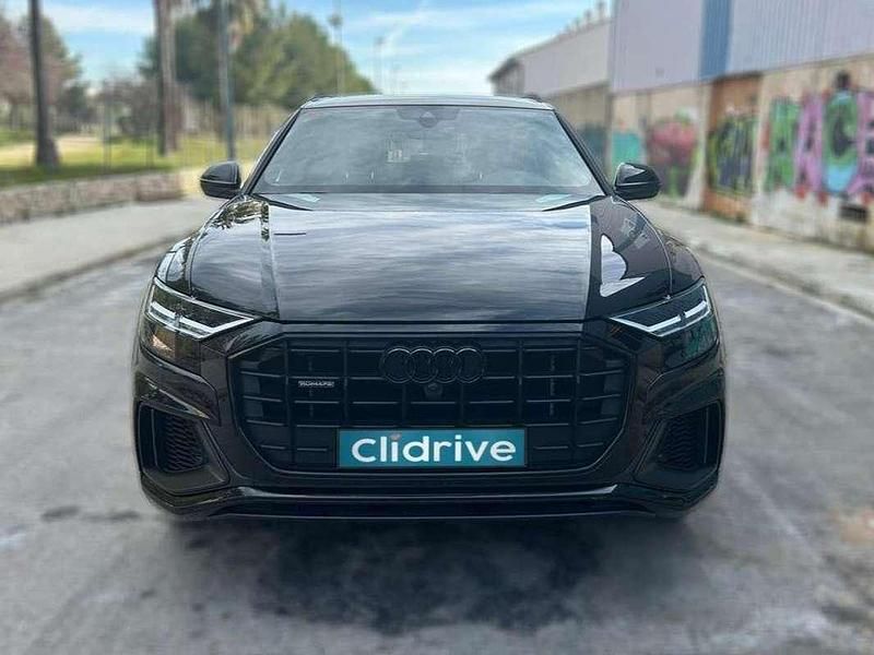 Usado Audi Q8 S-Line 340 CV (250 kW) 2021 Negro SUV