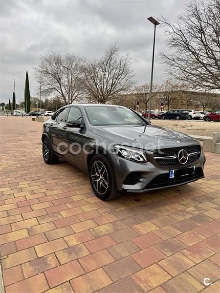 Usado Mercedes GLC250 204 CV (150 kW) 2017 Gris / plata Coupe