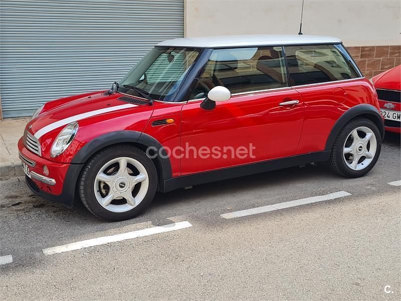 Rojo Usado 2003 Mini Cooper Utilitario | 4900 € (Precio justo) - Imagen 1/4