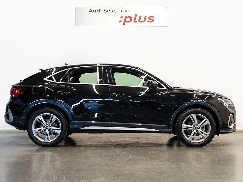 Usado Audi Q3 S-Line 150 CV (110 kW) 2020 Negro SUV