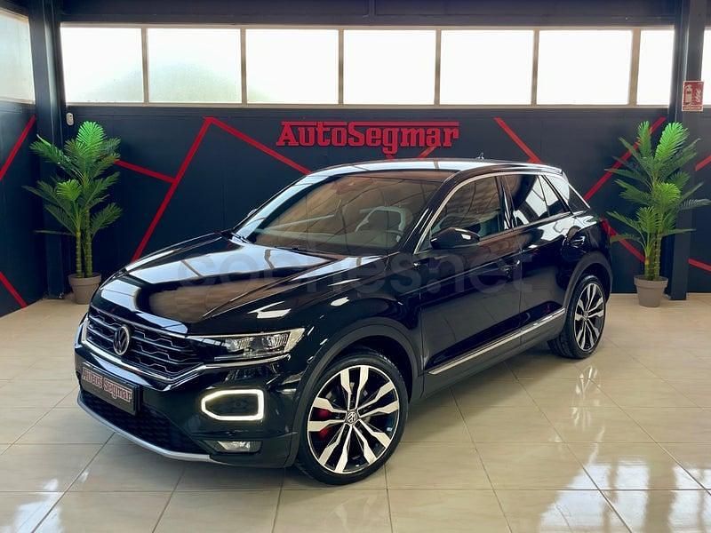 Usado VW T-Roc Sportline 150 CV (110 kW) 2019 Negro SUV