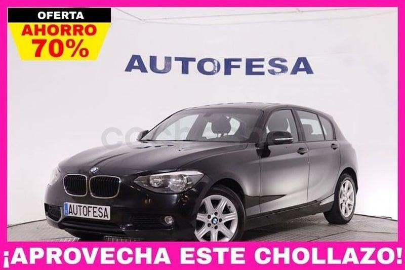 Usado BMW 114 102 CV (75 kW) 2013 Negro Utilitario