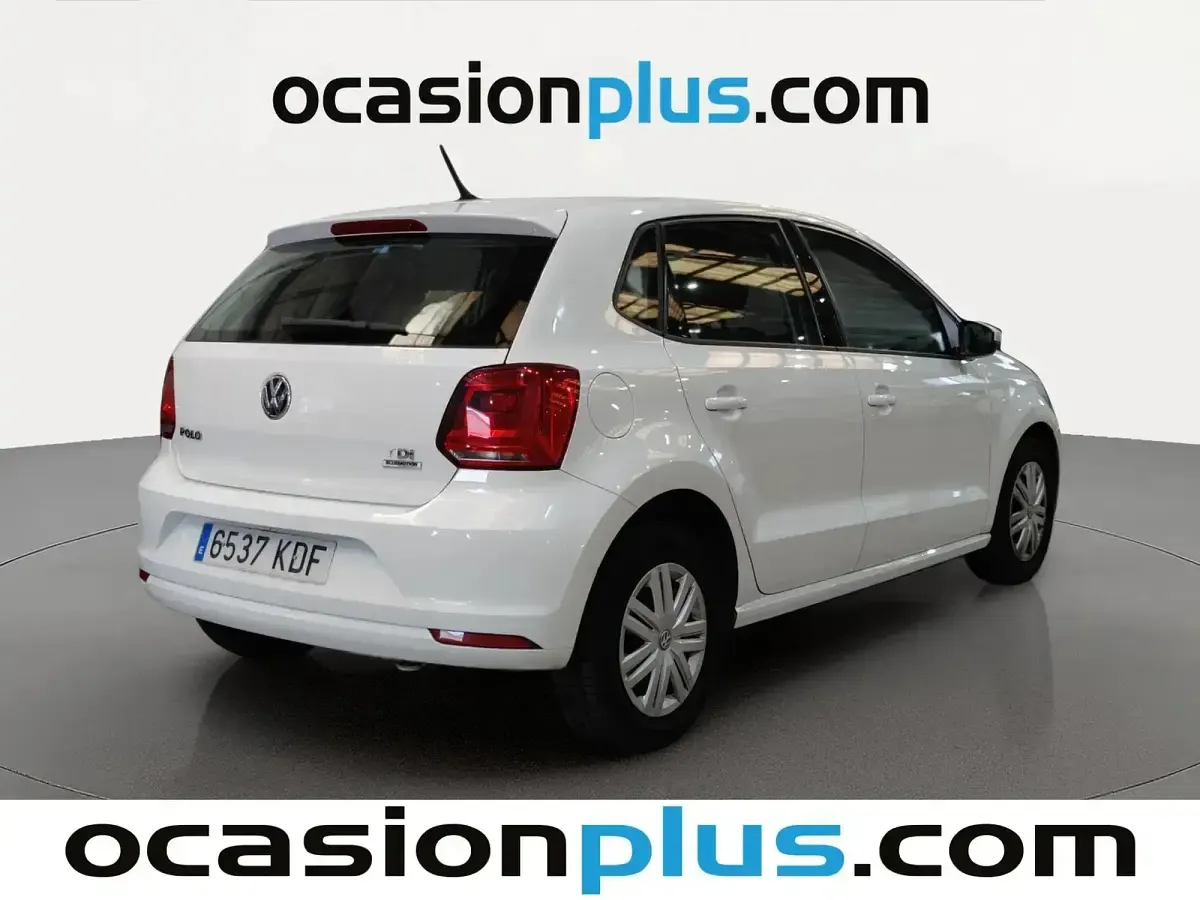 Usado VW Polo Edition 75 CV (55 kW) 2017 Blanco Utilitario