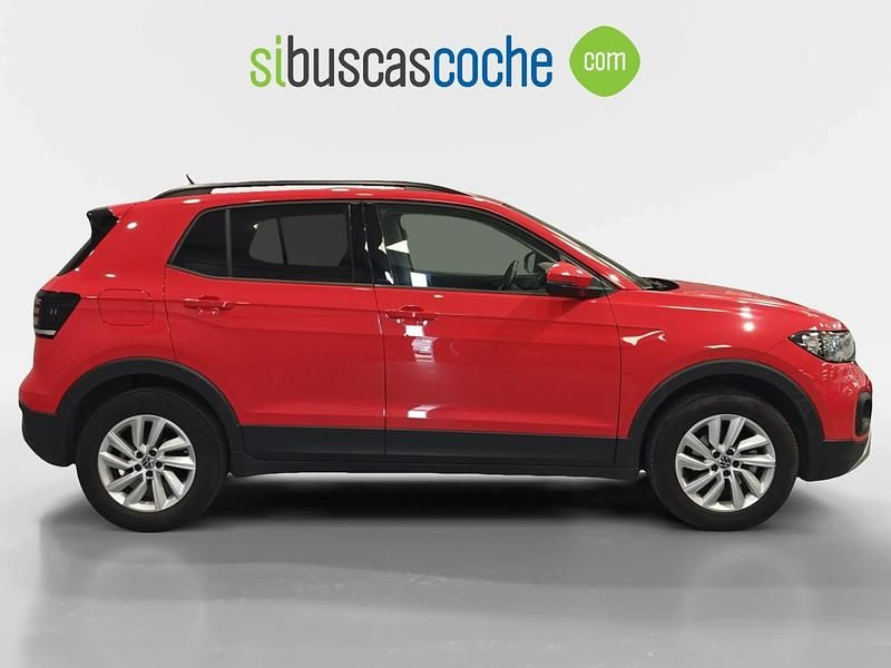 Usado VW T-Cross Advance 110 CV (80 kW) 2021 Rojo SUV