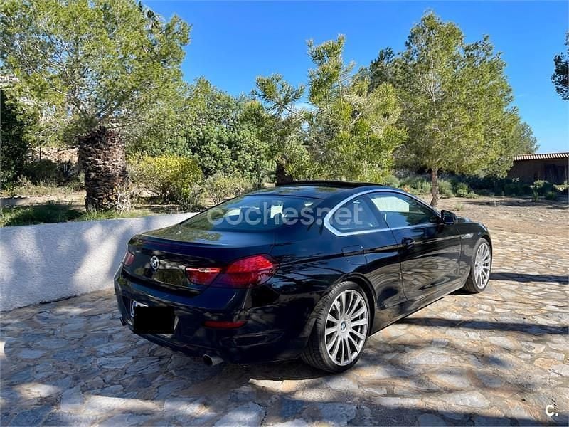 Usado BMW 640 313 CV (230 kW) 2012 Negro Coupe