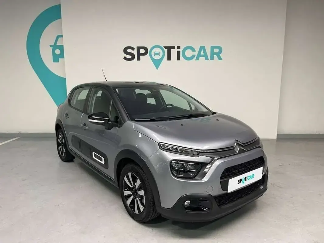 Usado Citroën C3 Feel 83 CV (61 kW) 2021 Gris Utilitario