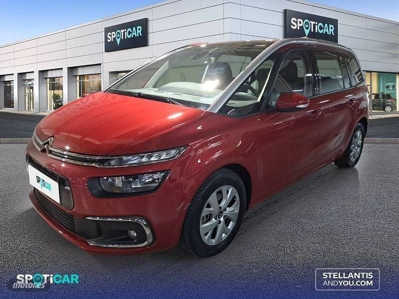 Rojo Usado 2020 Citroën C4 SpaceTourer Feel Monovolumen | 15.490 € (Precio justo) - Imagen 1/4