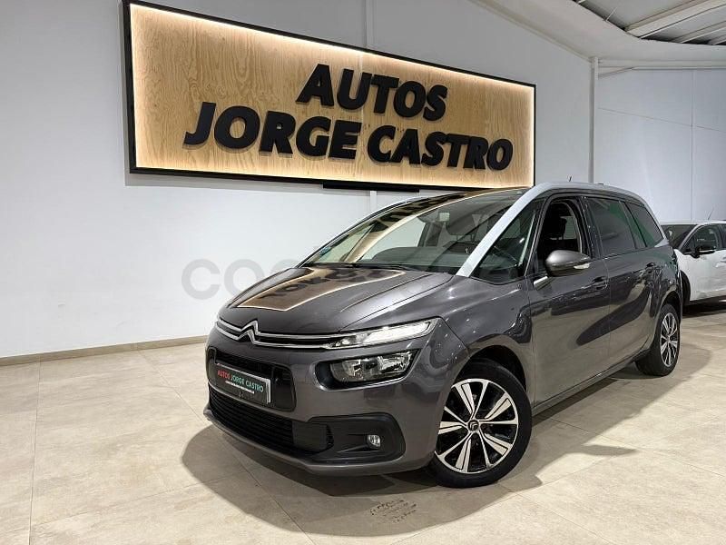Usado Citroën Grand C4 Picasso Feel 120 CV (88 kW) 2018 Gris / plata Monovolumen