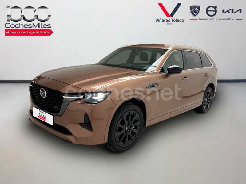 Gris Usado 2024 Mazda CX-80 Homura-Line SUV | 56.990 € (Buen precio) - Imagen 1/4