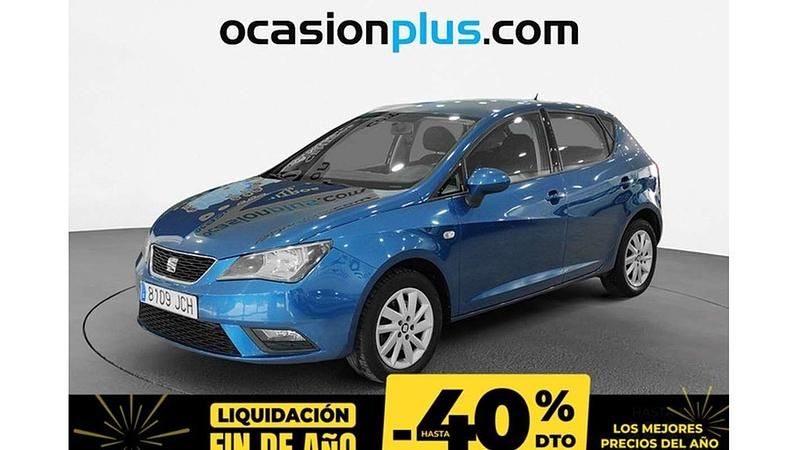Azul Usado 2015 Seat Ibiza Style Utilitario | 9150 € (Precio justo) - Imagen 1/4