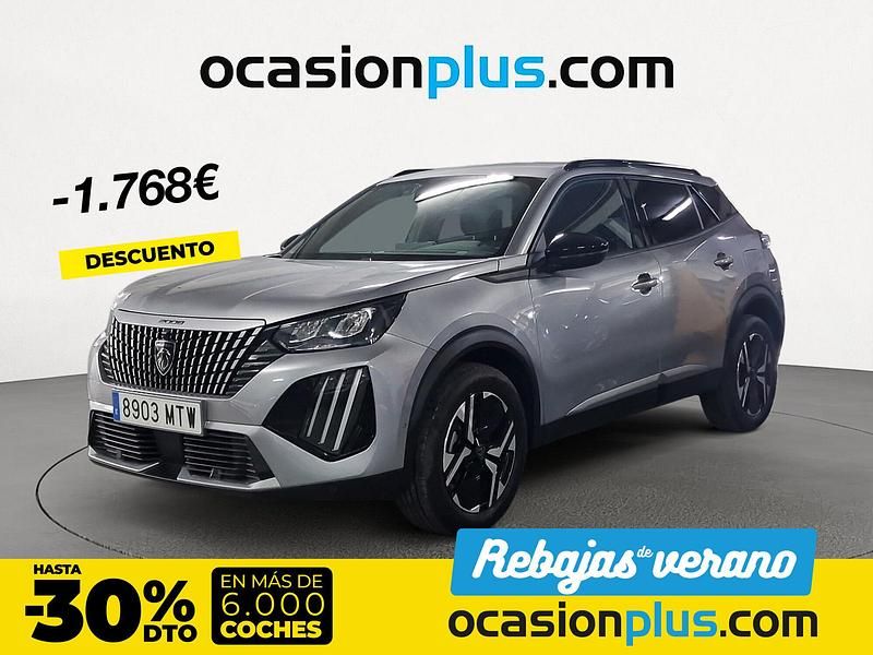 Gris Usado 2024 Peugeot 2008 Allure SUV | 19.450 € (Precio justo) - Imagen 1/4