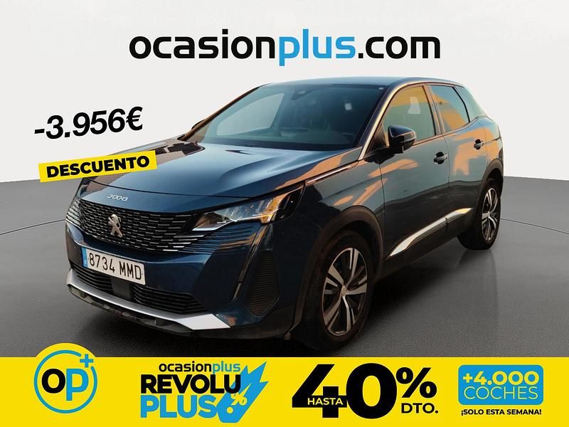 Usado Peugeot 3008 Allure 130 CV (95 kW) 2023 Azul Pickup/Camioneta