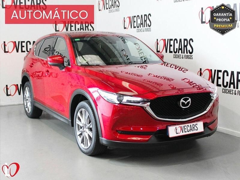 Rojo Usado 2019 Mazda CX-5 SUV | 21.700 € (Precio justo) - Imagen 1/3