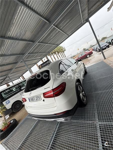 Usado Mercedes GLC220 170 CV (125 kW) 2016 Blanco SUV
