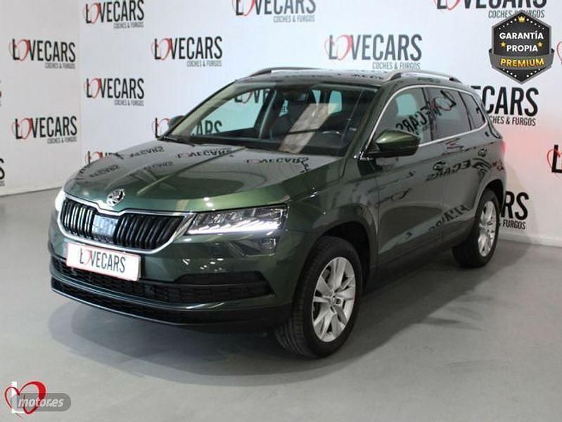 Usado Skoda Karoq Style 150 CV (110 kW) 2021 Verde SUV