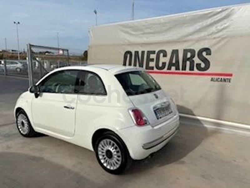 Usado Fiat 500 Lounge 69 CV (50 kW) 2013 Blanco Berlina