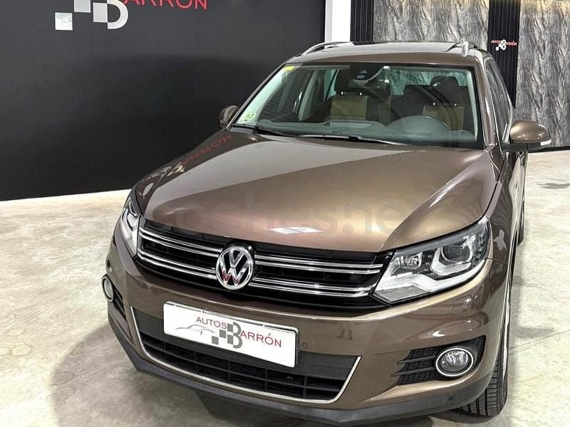 Marrón Usado 2012 VW Tiguan Sport SUV | 13.900 € (Precio justo) - Imagen 1/4