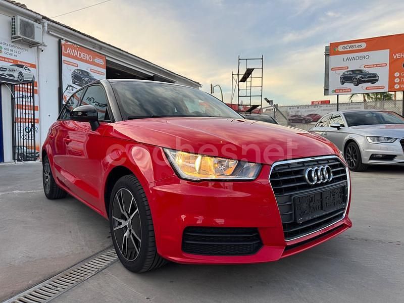 Usado Audi A1 Sportback Design 95 CV (69 kW) 2016 Rojo Utilitario