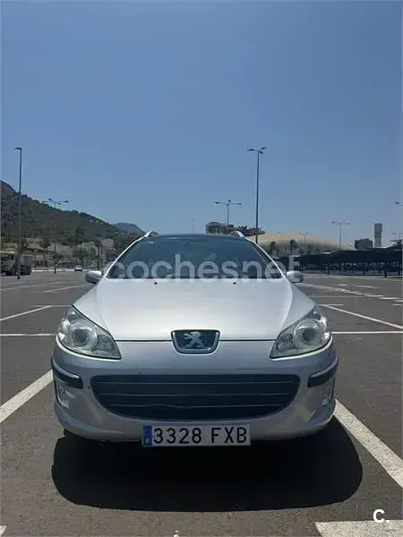 Usado Peugeot 407 Sport 136 CV (100 kW) 2007 Gris / plata Familiar