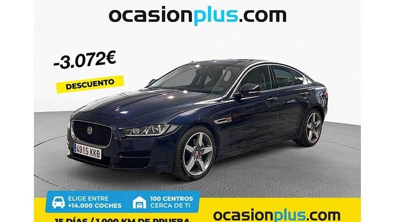 Azul Usado 2018 Jaguar XE Pure Berlina | 15.728 € (Buen precio) - Imagen 1/4