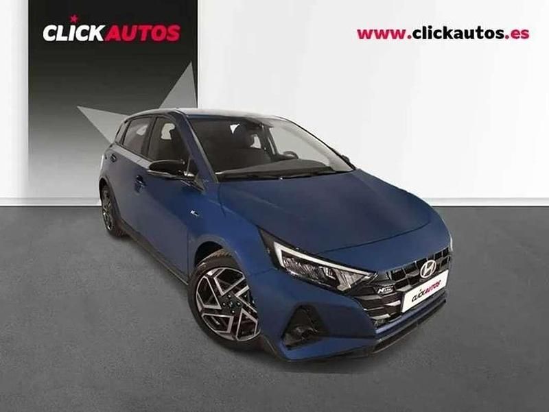 Usado Hyundai i20 N Line 80 CV (58 kW) 2025 Azul Utilitario