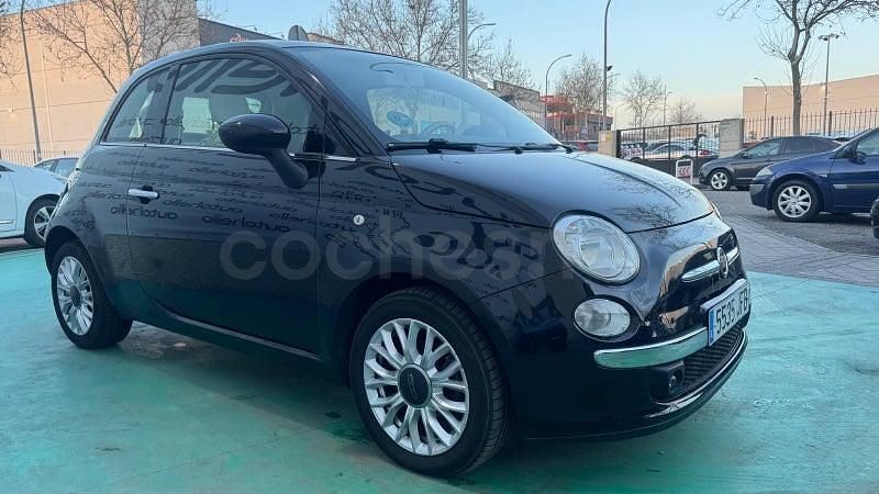 Usado Fiat 500 Lounge 69 CV (50 kW) 2015 Negro Berlina