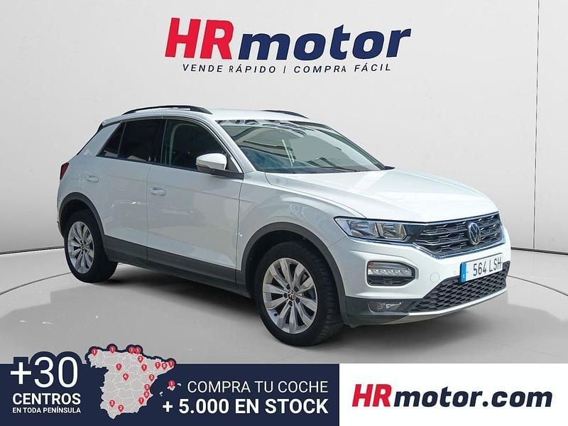Blanco Usado 2021 VW T-Roc Advance SUV | 19.410 € (Buen precio) - Imagen 1/4