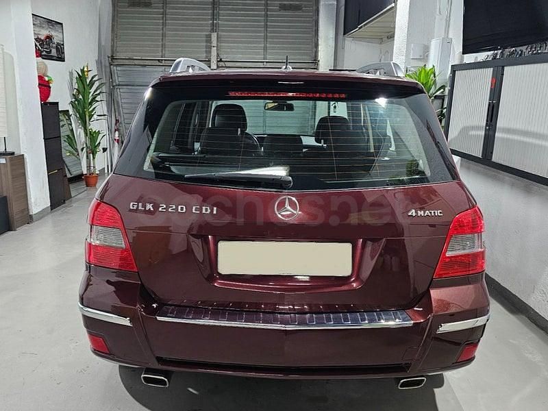 Usado Mercedes GLK220 170 CV (125 kW) 2012 Granate SUV