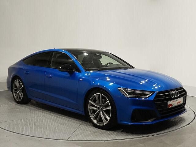 Azul Usado 2019 Audi A7 Exclusive Berlina | 42.300 € (Precio justo) - Imagen 1/4