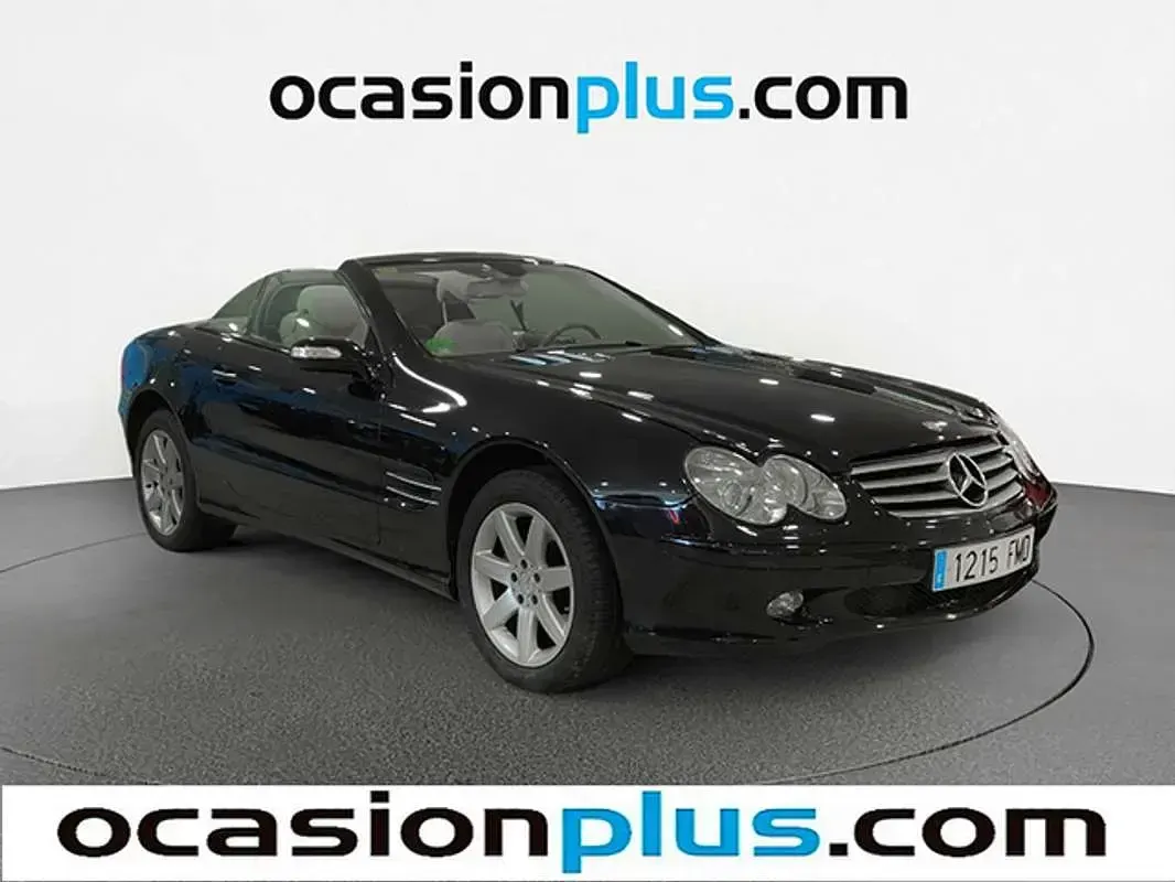 Usado Mercedes SL500 306 CV (225 kW) 2007 Negro Coupe