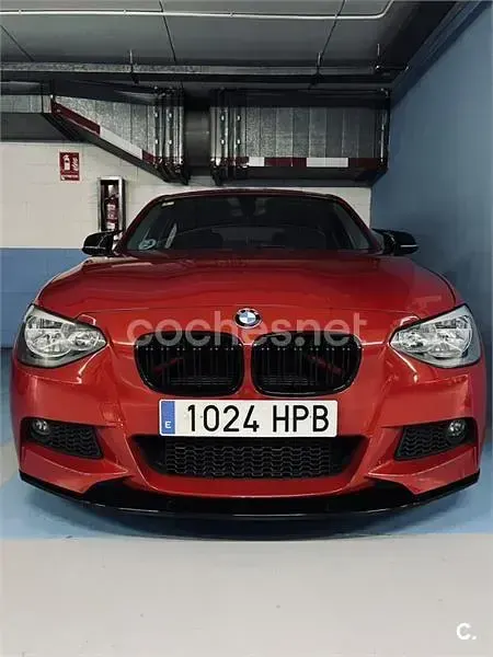 Usado BMW 116 136 CV (100 kW) 2013 Rojo Utilitario