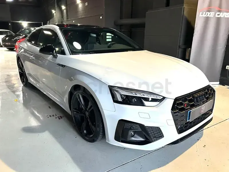 Usado Audi A5 347 CV (255 kW) 2022 Blanco Coupe
